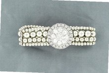 Lightning Ridge 29937 April Birthstone Concho Bracelet Diamond