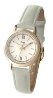 Limit Classic Ivory Dial Gold Plated Case Ivory Strap Ladies 6975