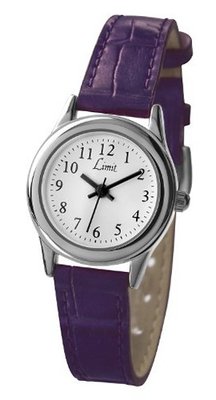 Limit Courant White Dial Purple Strap Ladies 6932