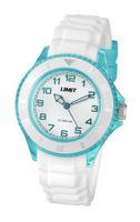 Limit Glacier Unisex Quartz with White Dial Analogue Display and White Silicone Strap 6021.01