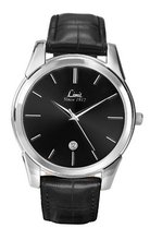 Limit Quartz with Black Dial Analogue Display and Black PU Strap 5452.01