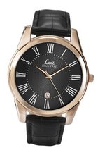 Limit Quartz with Black Dial Analogue Display and Black PU Strap 5454.01