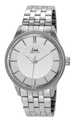 Limit Quartz with Silver Dial Analogue Display and Silver Stainless Steel Bracelet 5911.01