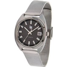LIP - Général De Gaulle Automatic - Milanese Chrome