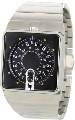 Lip 187 17 32 Mythic Metal Quartz Black Dial