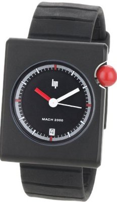 Lip 189 23 12 Mach-Mafia Quartz Black Dial
