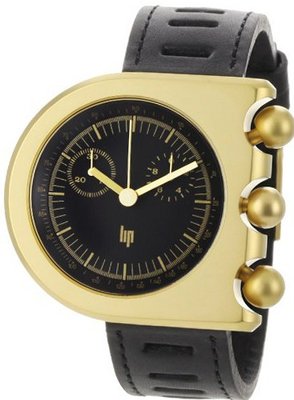 Lip 189 25 52 Mach-Knox Quartz Black Dial