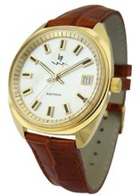 Lip Cr?ateur G?n?ral de Gaulle Quartz Analogue 1880602 with White Dial and Stainless Steel Case