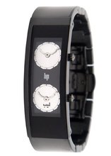 Lip Createur Hicham Lalhou Ladies 1872342 With Black Stainless Steel Strap