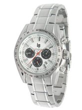 Lip Style 10510222 Chronograph Black Leather Strap