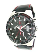 Lip Style 1059712 Chronograph Black Leather Strap