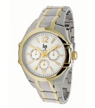 Lip Style Analogue Quartz 1038232 Two-tone Steel Strap White Dial