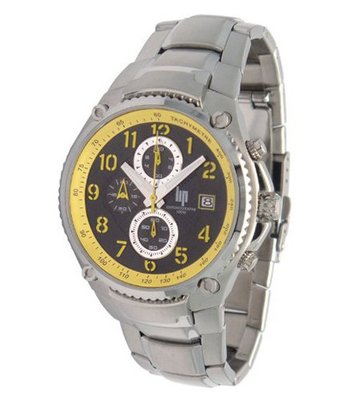 Lip Style Chronograph Stainless Steel Strap 10513662
