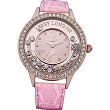 Lipsy LP132 Ladies Light Pink Floating Stones