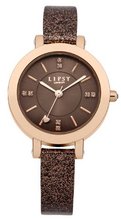 Lipsy LP174 Ladies All Brown Glitter Strap