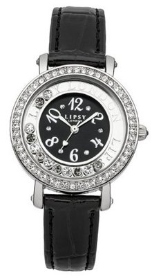 Lipsy LP175 Ladies Black and Silver