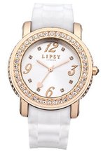 Lipsy LP184 Ladies White Silicone Strap