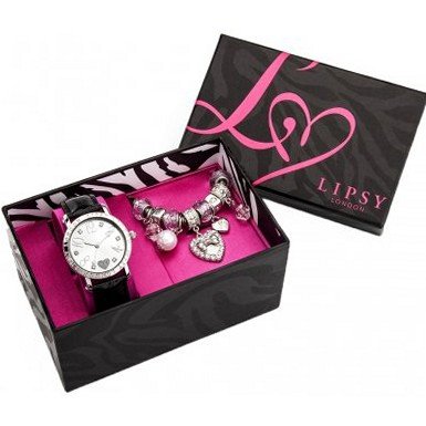 Lipsy LP238 Ladies and Charm Beaded Bracelet Set