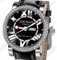 Locman Glamour Toscano schwarz Diamantbesatz Lünette