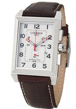 Locman Sport Stealth Rectangular Quartz 242WH2BR