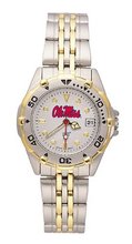 NCAA Mississippi Rebels All Star Stainless Steel Bracelet