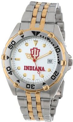uLogoArt Indiana Hoosiers All Star Stainless Steel Bracelet 