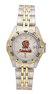 uLogoArt NCAA Maryland Terrapins All Star Stainless Steel Bracelet 