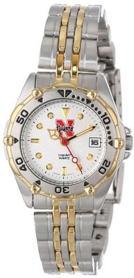 uLogoArt Nebraska Cornhuskers All Star Stainless Steel Bracelet 