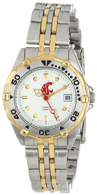 uLogoArt Washington State Cougars All Star Stainless Steel Bracelet 