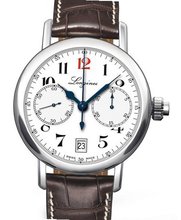 Longines Column-Wheel Single Push-Piece Chronograph