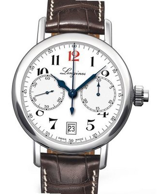 Longines Column-Wheel Single Push-Piece Chronograph