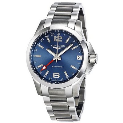Longines Conquest GMT Automatic Blue Dial L3.687.4.99.6