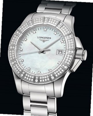 Longines Conquest Ladies Diamond Conquest