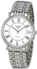 Longines White Dial Automatic Stainless Steel Bracelet L48214116