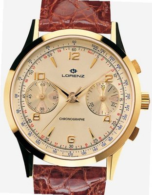 Lorenz Gold-Chronograph