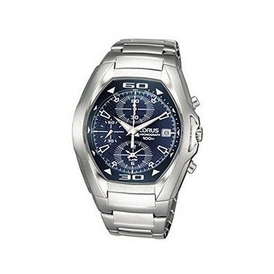 Lorus Chronograph Stainless Steel Date Alarm Split Time