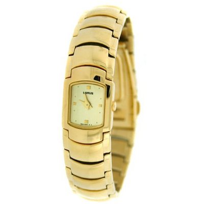 Lorus Gold Tone Ladies Gold Dial REG64BX9