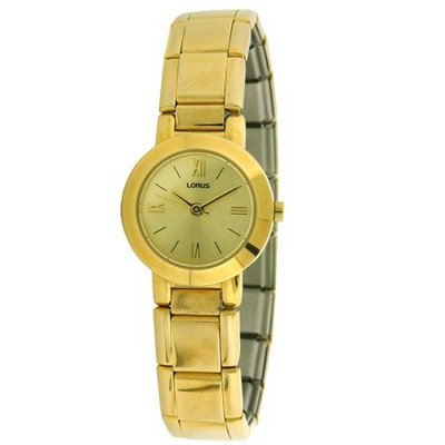 Lorus Ladies Dress Yellow Tone Expention RRS62JX-9