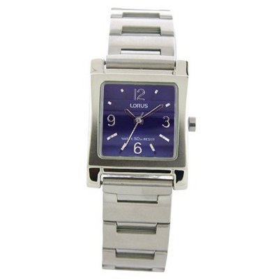 Lorus Ladies Link Bracelet Blue Dial RRSB87L-9