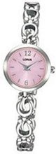 Lorus Ladies Link with Pink Dial