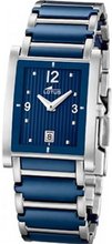 Lotus Ceramic L15585/2 Blue Stainless-Steel Quartz with Blue Dial