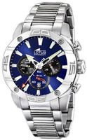 Lotus CRONO L15643/2 Silver Stainless-Steel Analog Quartz with Blue Dial