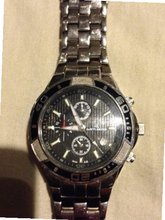 Louis Ardens Brisbane Chronograph Stainless Steel Black