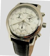 Louis Ardens Florida Chronograph Leather Strap