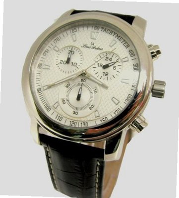 Louis Ardens Florida Chronograph Leather Strap