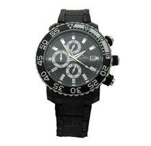 Louis Ardens Minneapolis Black Chronogragh With Date Stainless Steel