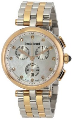 Louis Erard 1280AB24.BMA28 Romance Analog Display Quartz Silver