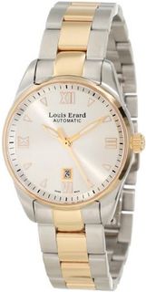 Louis Erard 20100AB21.BMA20 Heritage Automatic Silver Dial Steel and Rose Gold PVD