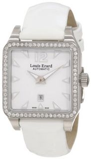 Louis Erard 20700SE01.BDV61 Emotion Square Automatic Luminous White Dial Diamond