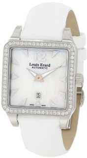 Louis Erard 20700SE04.BDS61 Emotion Square Automatic White Satin Diamond